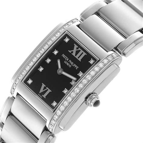 Patek Philippe TWENTY~4 Black dial .